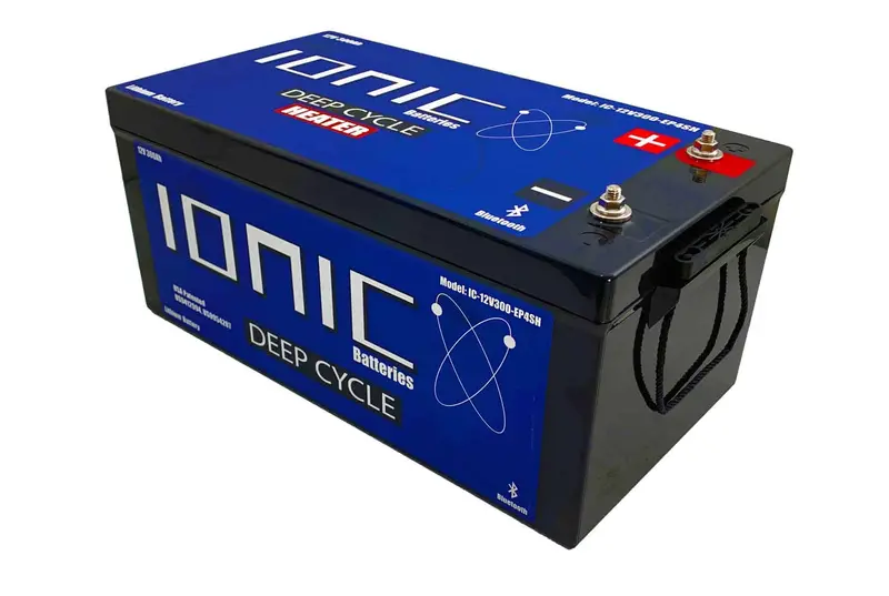 12 Volt 300Ah Lithium Deep Cycle Battery W/ Heater 1