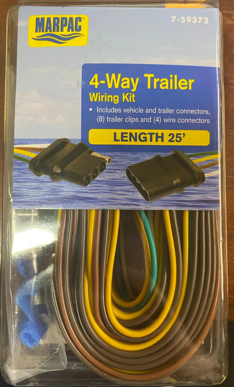 4-Way Trailer Wiring Kit 7-59372 1