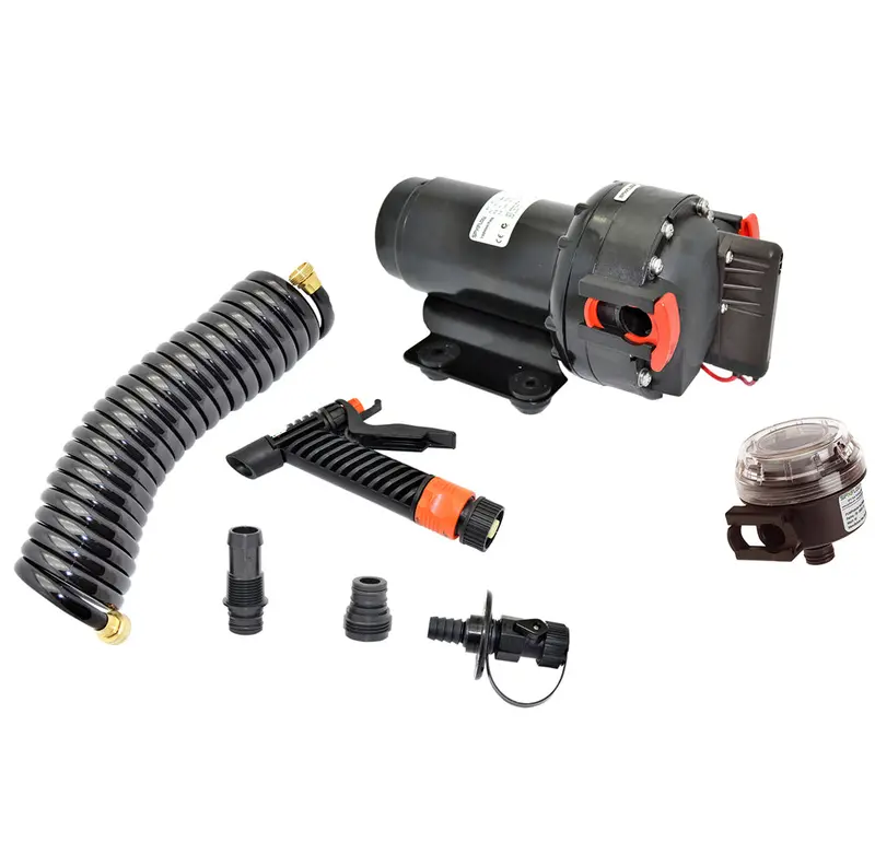 5813858138Johnson Pump Aqua Jet 5.2 Gph Washdown Pump Kit W/Hose - 12V [64534] 1
