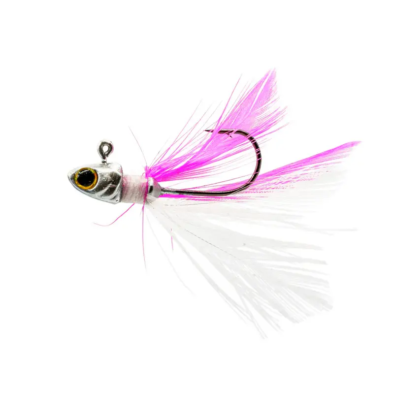 6Th Sense Pluck Hair Jig (Gum Minnow) 1/16Oz 3Pk 1