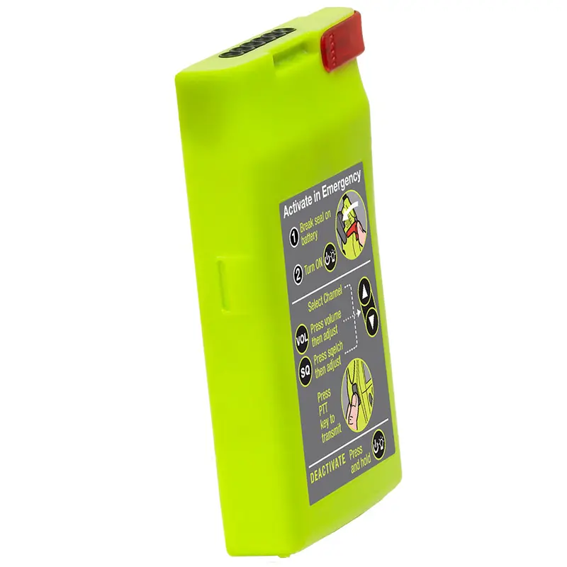 Acr Lithium Polymer Rechargeable Battery F/Sr203 Vhf Radio [1062] 1