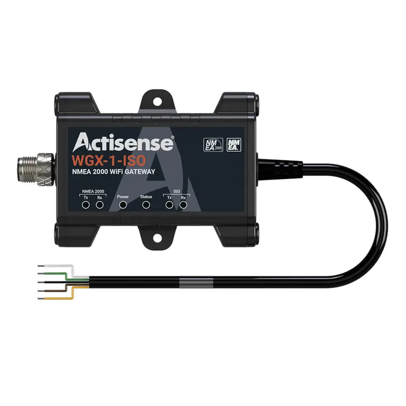 Actisense Nmea 0183 To Nmea2000 Gateway W/Wifi  Pc Interface - Iso Connection [Wgx-1-Iso] 1