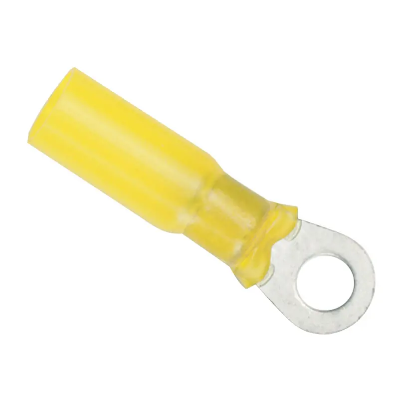 Ancor 12-10 Gauge - 3/8" Heat Shrink Ring Terminal - 3-Pack [312603] 1