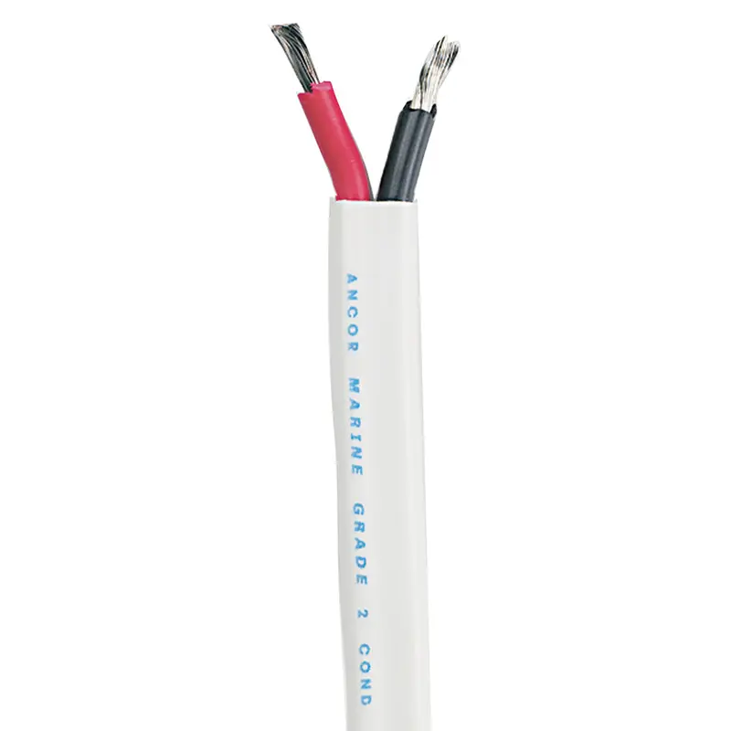 Ancor Standard Duplex Cable - Flat 18/2 Awg - 2 X 0.8Mm Red/Black - 250' [121925] 1