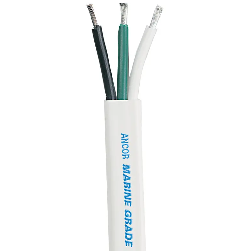 Ancor White Triplex Cable - 12/3 Awg - Flat - 250' [131325] 1