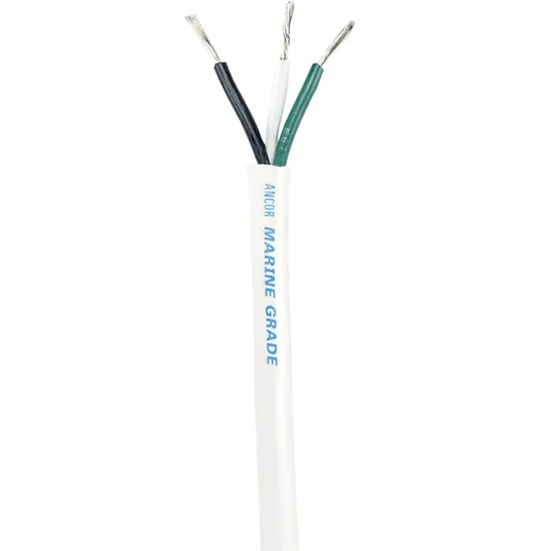 Ancor White Triplex Cable - 16/3 Awg - Round - 100' [133710] 1