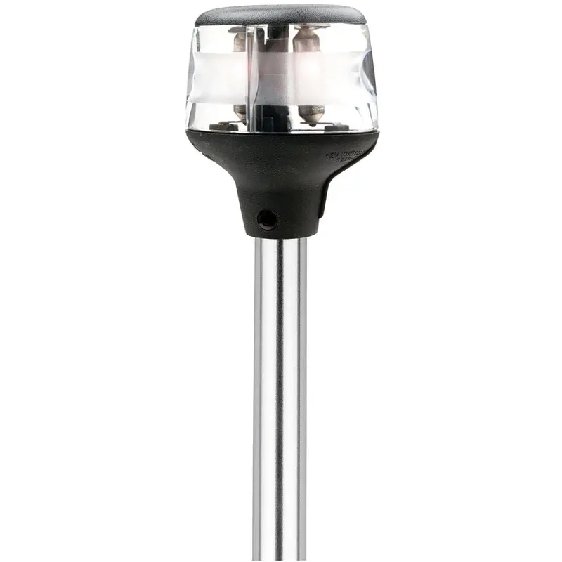 Attwood Fold-Down Incandescent Anchor/Masthead Light - 20" Horizontal Composite Base - 12V [7202-P-7] 1
