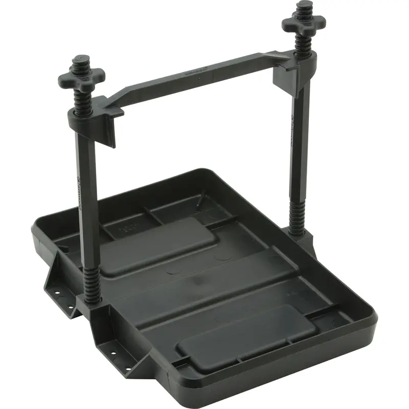 Attwood Heavy-Duty All-Plastic Adjustable Battery Tray - 27 Series [9098-5] 1