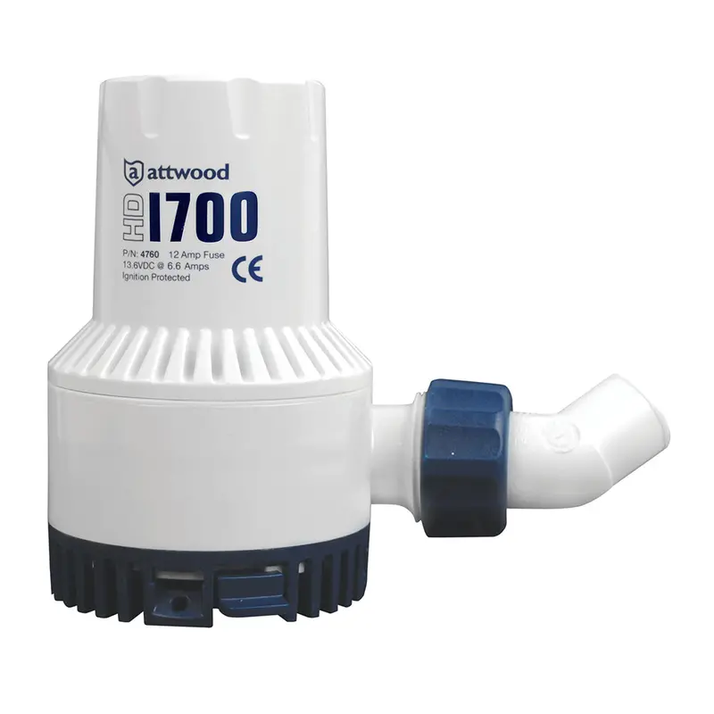 Attwood Heavy-Duty Bilge Pump 1700 Series - 12V - 1700 Gph [4730-4] 1