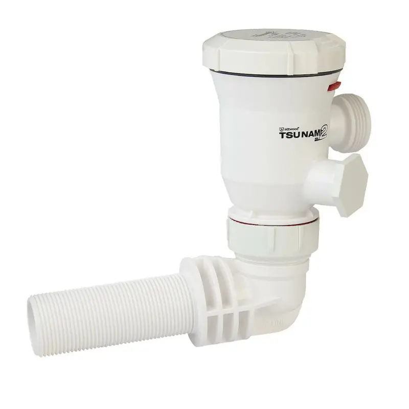 Attwood Tsunami Mk2 T1200 Aerator - 12V - 90-Degree Inlet [5664-4] 1