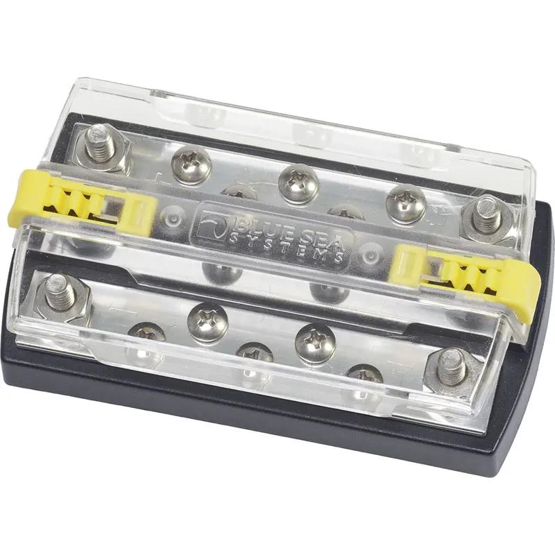 Blue Sea 2722 Dualbus Plus 1/4" Stud, 5 X 10-32 Screw Terminal [2722] 1