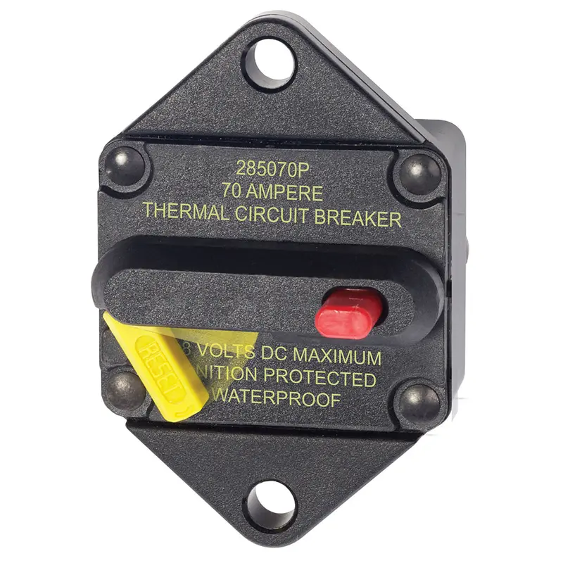 Blue Sea 7085 70 Amp Circuit Breaker Panel Mount 285 Series [7085] 1