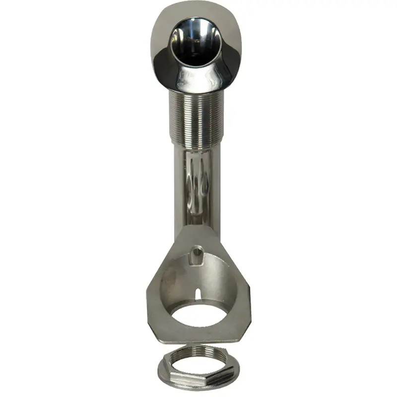 C.E. Smith 80 Series Screwless Flush Mount Rod Holder - 30 Degree - Stainless Steel - Cast Bottom - Black Liner [53688C] 1
