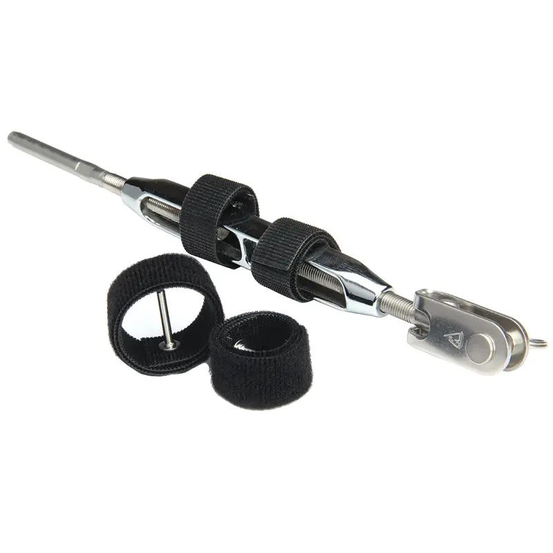 C. Sherman Johnson Wrap Pins Hook  Loop Pin Locking Devices F/Open Body Turnbuckles 5/16"  3/8" - 2-Pack [Wrapc3-P] 1