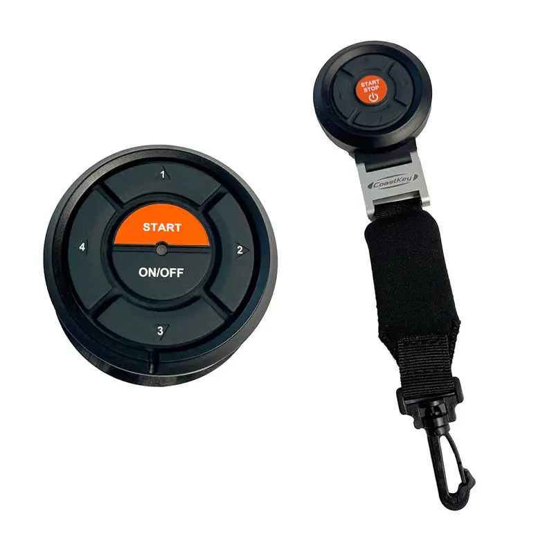 Coastkey Premium Plus Quad Mercury Engine Keyless Ignition W/Keyless Stop/Start, Remote Stop/Start, Ecos Rem Trim/Tilt [C0412] 1