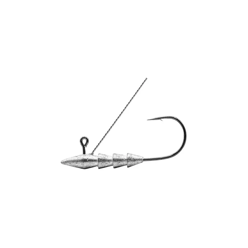 Core Tackle 3/0 Weedless Hook 1/8Oz 3Pk 1