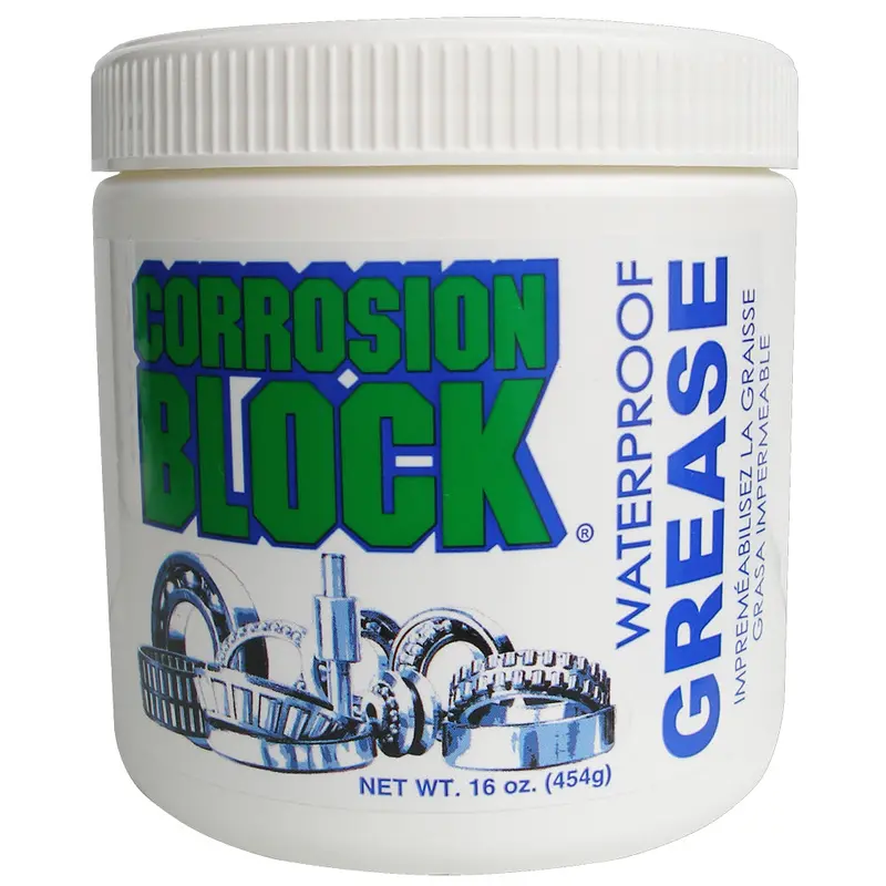 Corrosion Block High Performance Waterproof Grease - 16Oz Tub - Non-Hazmat, Non-Flammable  Non-Toxic [25016] 1