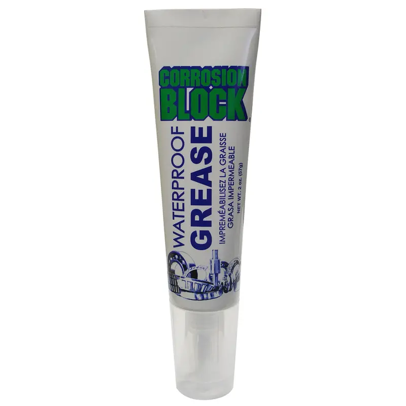 Corrosion Block High Performance Waterproof Grease - 2Oz Tube - Non-Hazmat, Non-Flammable  Non-Toxic [25002] 1