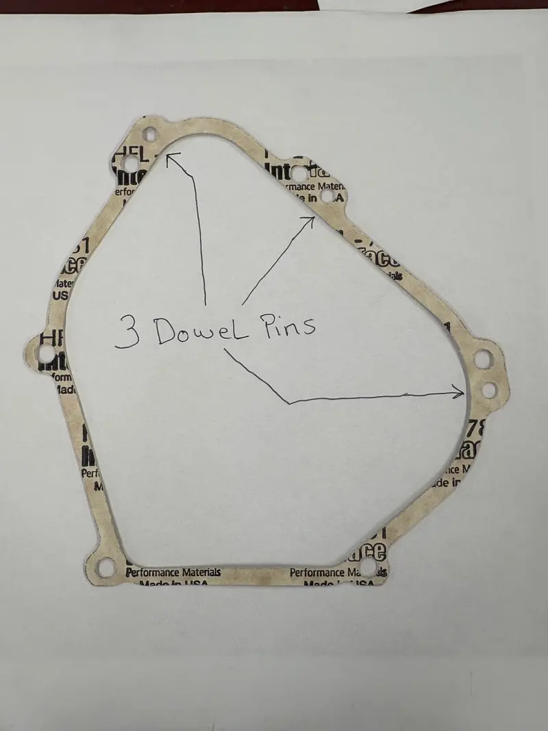 Crankcase Cover Side Cover Gasket 84011135 1