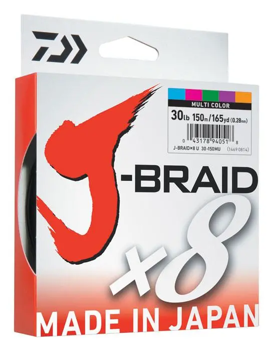 Daiwa J-Braid X8 (Dark Green) 1