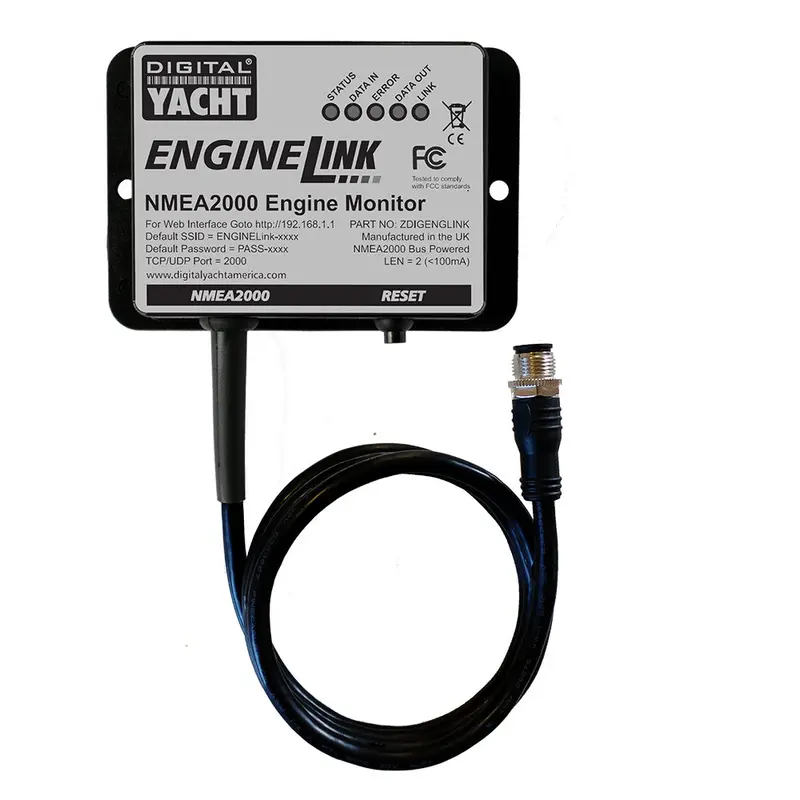 Digital Yacht Engine Link Nmea 2000 Engine Monitor [Zdigelink] 1