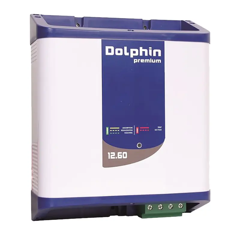 Dolphin Charger Premium Series Dolphin Battery Charger - 12V, 60A, 110/220Vac - 3 Outputs [99050] 1