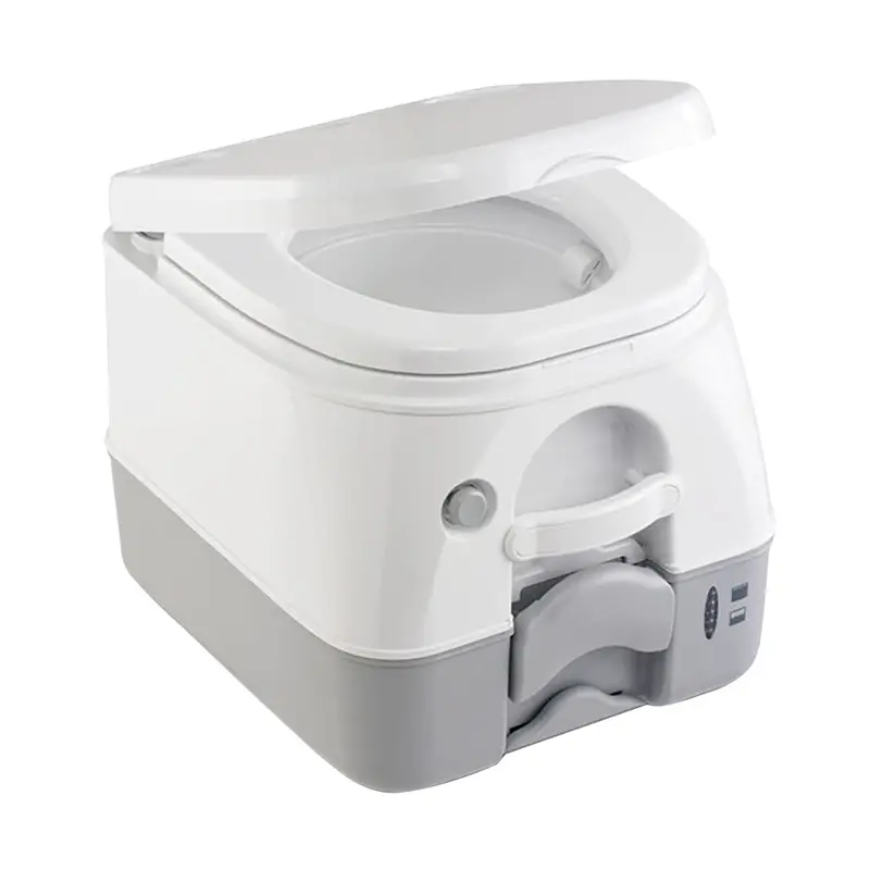 Dometic 974 Msd Portable Toilet W/Mounting Brackets - 2.6 Gallon - Grey  [301197406] 1