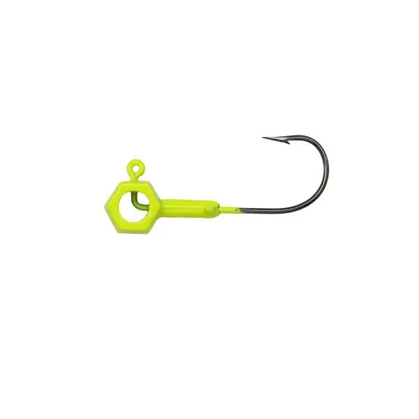Eyehole Brandon Smith Jighead 1/8 (Chartreuse) 1