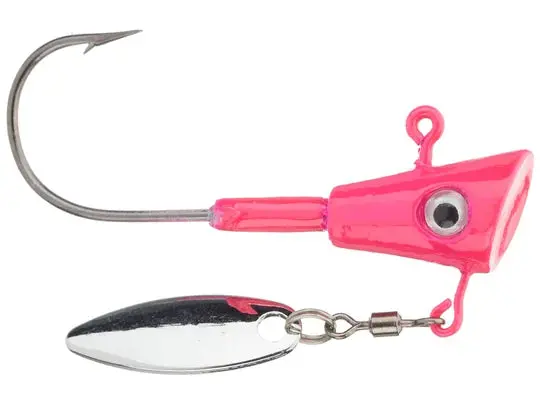 Finspin Jig Heads 1/8 (Pink) 1