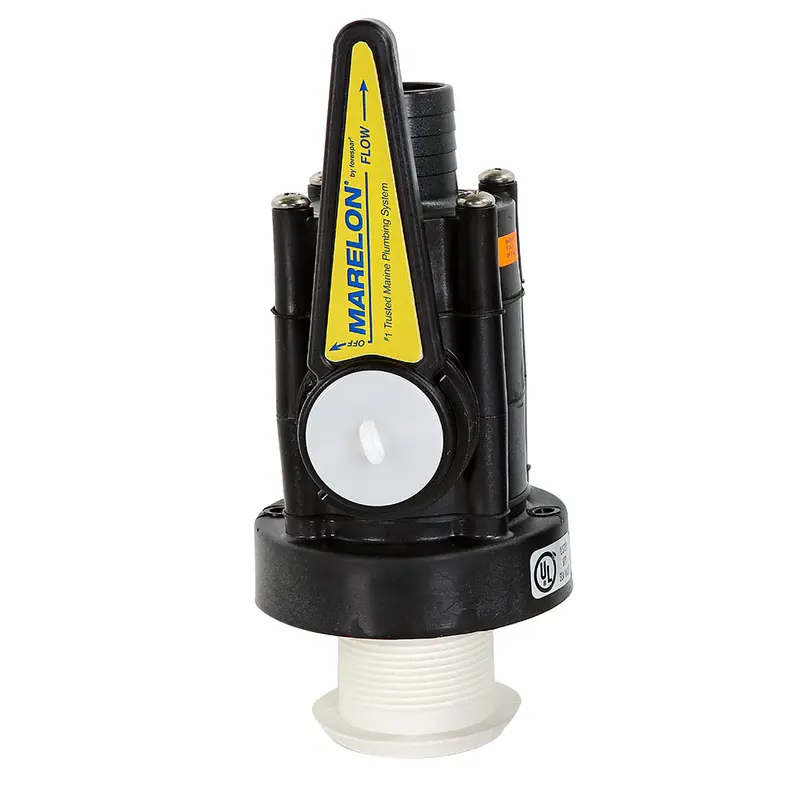 Forespar Marelon Full-Flow Seacock  1-1/4" Mushroom Through-Hull [904045Abyc] 1