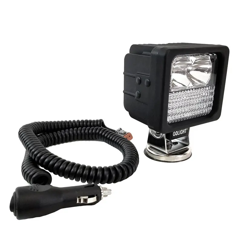 Golight Gxl Led Hybrid Portable Work Light Series Magnetic Mount W/No Remote - 12V - Black [40235] 1