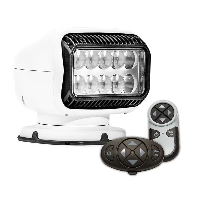 Golight Radioray Gt Series Permanent Mount - White Led - Wireless Handheld  Wireless Dash Mount Remotes [20074Gt] 1