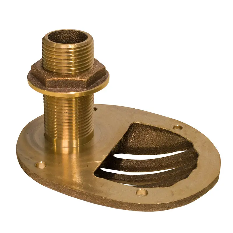 Groco 2" Bronze Combo Scoop Thru-Hull W/Nut [Sth-2000-W] 1