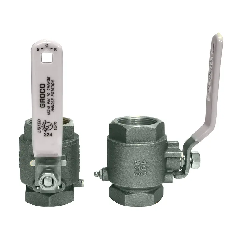 Groco 3/4" Npt Stainless Steel In-Line Ball Valve [Ibv-750-S] 1