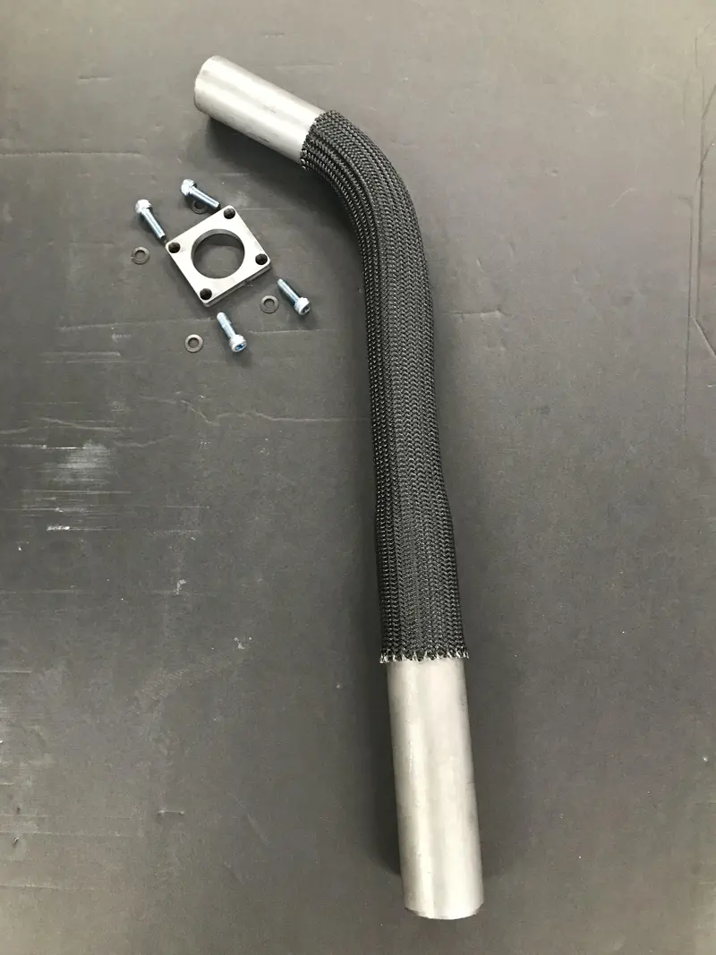 Header / Exhaust Pipe For Billet Heads - Complete Kit 1