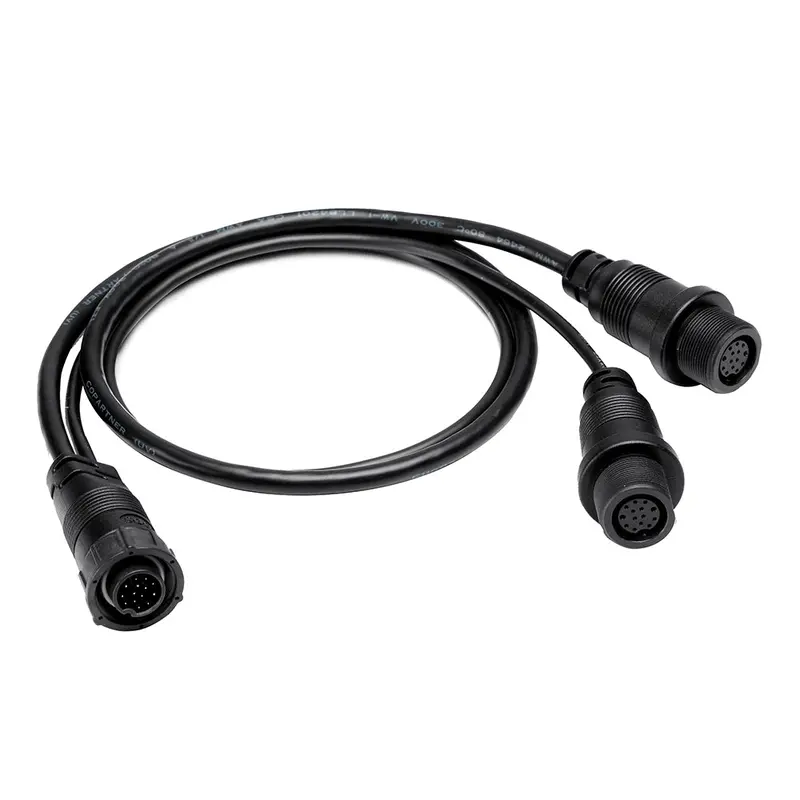 Humminbird 14 M Silr Y - Solix/Apex Side Imaging Left-Right Splitter Cable [720112-1] 1
