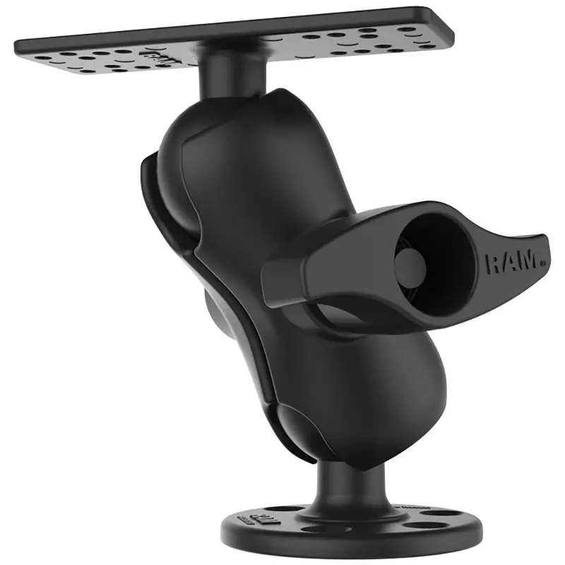 In Store Ram Mount Universal D Size Ball Mount With Short Arm For 9"-12" Fishfinders And Chartplotters 1