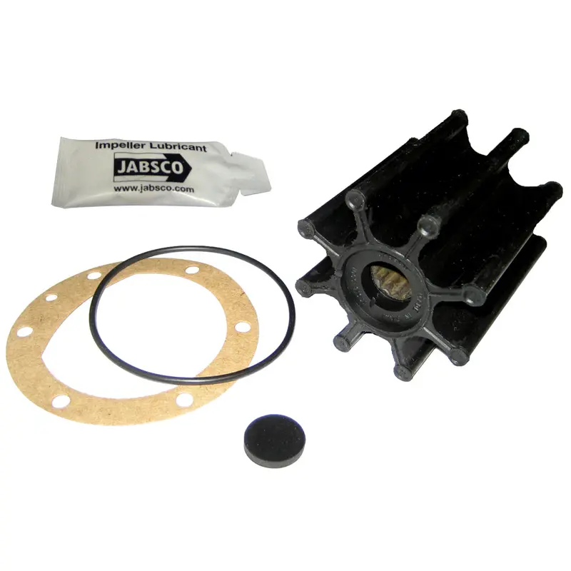 Jabsco Impeller Kit - 8 Blade - Neoprene - 2-9/16" Diameter X 3" W, 5/8" Shaft Diameter [17018-0001-P] 1