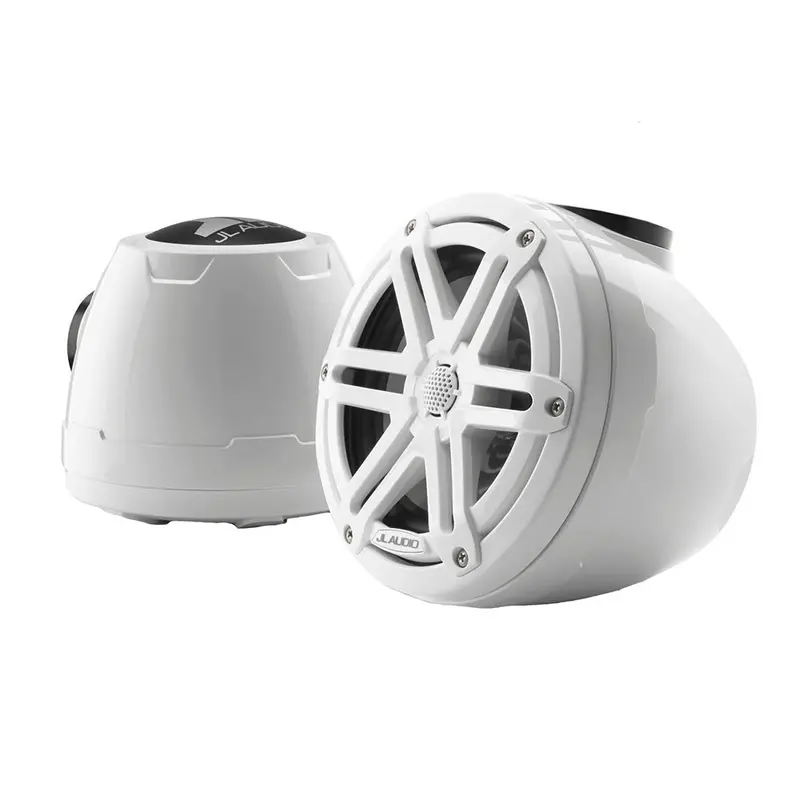 Jl Audio M3 Vex Series 6.5" Enclosed Coaxial Speakers W/White Sports Grilles - M3-650Vex-Gw-S-Gw [010-03256-00] 1