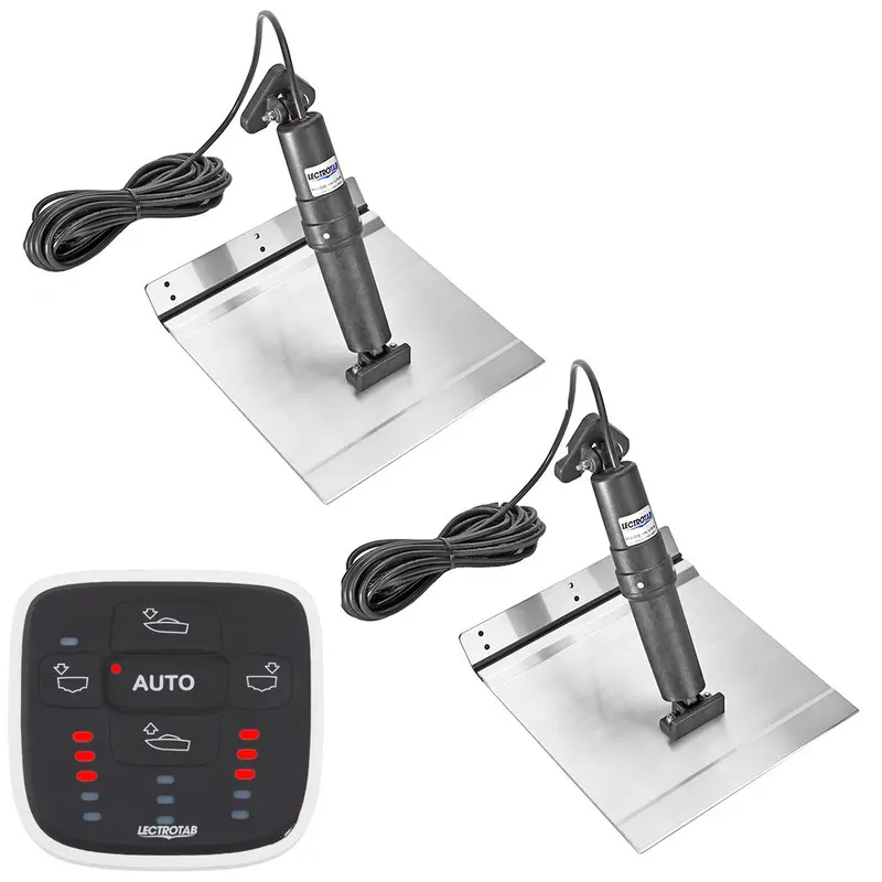 Lectrotab Xka Aluminum Alloy Trim Tab Kit W/Alc-1 Control - 9 X 9 [Xkasal9x9a] 1