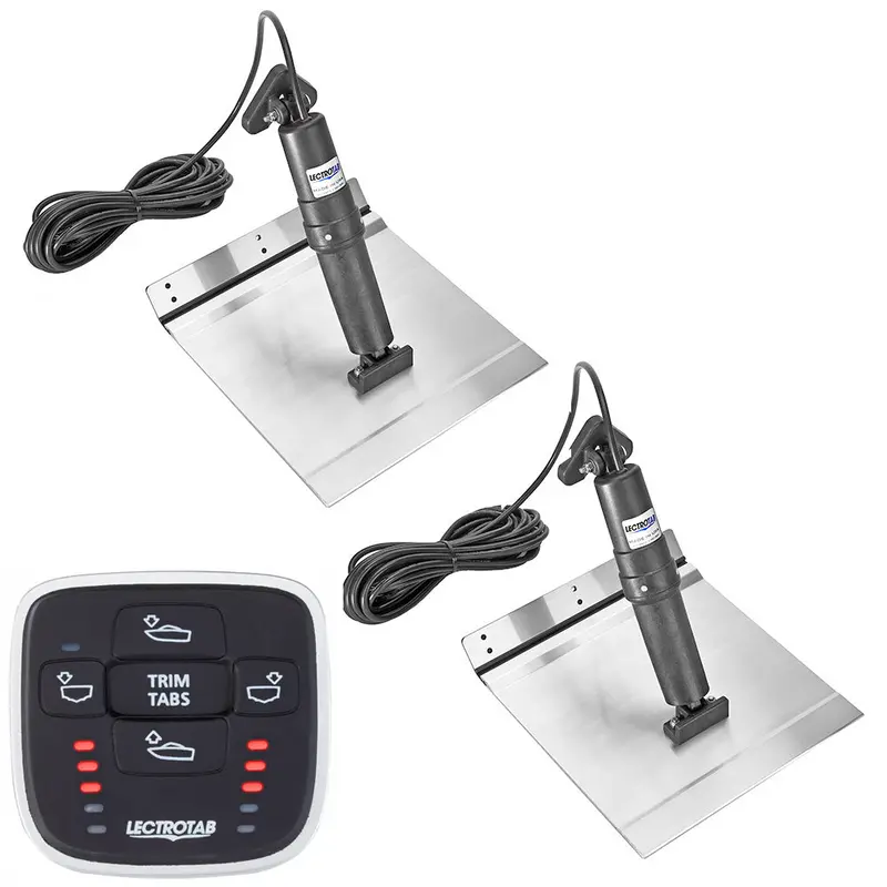 Lectrotab Xka Aluminum Alloy Trim Tab Kit W/Mlc-1 Control - 12 X 9 [Xkasml12x9a] 1