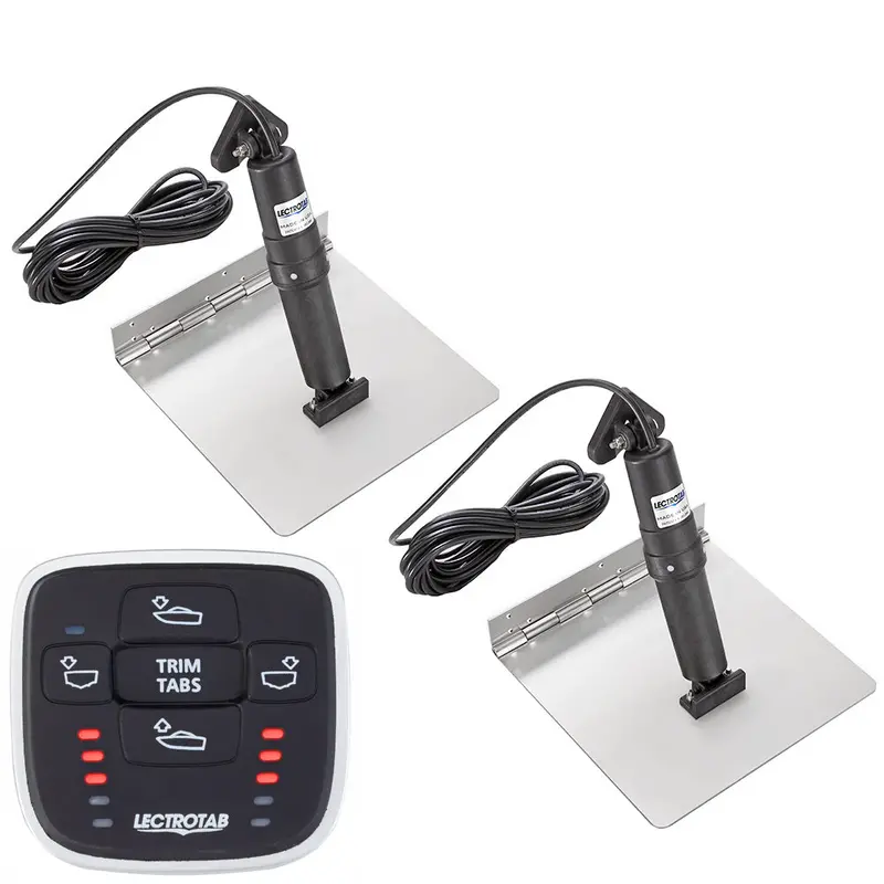 Lectrotab Xka Stainless Steel Trim Tab Kit W/Mlc-1 Control - 9 X 12 [Xkasml9x12] 1