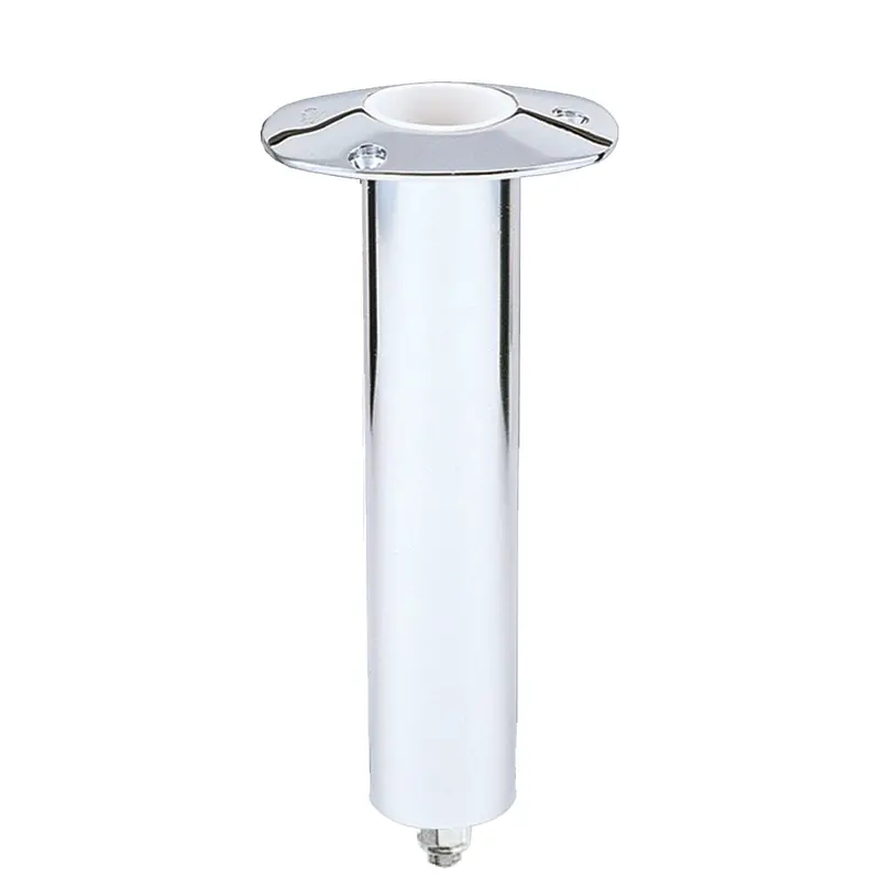 Lee's 0 Degree Stainless Steel Swivel Base Flush Mount Rod Holder 2.25" Od X 10.5" Tube [Rh577v] 1