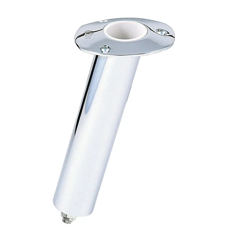 Lees 15 Stainless Steel Swivel Base Flush Mount Rod Holder - Extra Long Tube 2.25" Od X 14.5" Tube [Rh579xl] 1