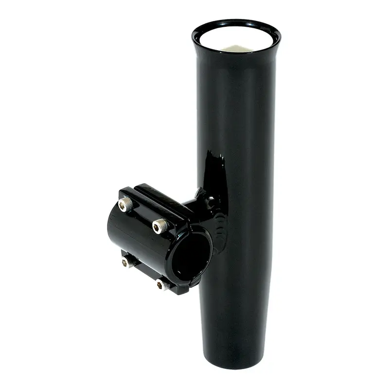 Lee's Clamp-On Rod Holder - Black Aluminum - Horizontal Mount - Fits 1.315" O.D. Pipe [Ra5202bk] 1