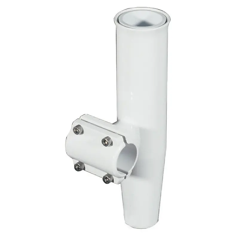 Lee's Clamp-On Rod Holder - White Aluminum - Horizontal Mount - Fits 1.050" O.D. Pipe [Ra5201wh] 1