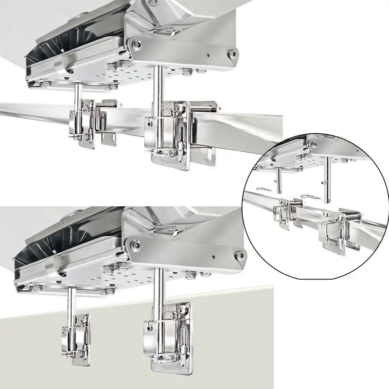 Magma Dual Side Bulkhead Or Square/Flat Rail Mount [T10-540] 1