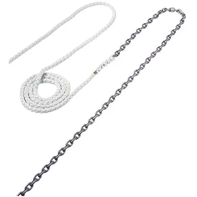 Maxwell Anchor Rode - 15-1/4" Chain To 150-1/2" Nylon Brait [Rode38] 1