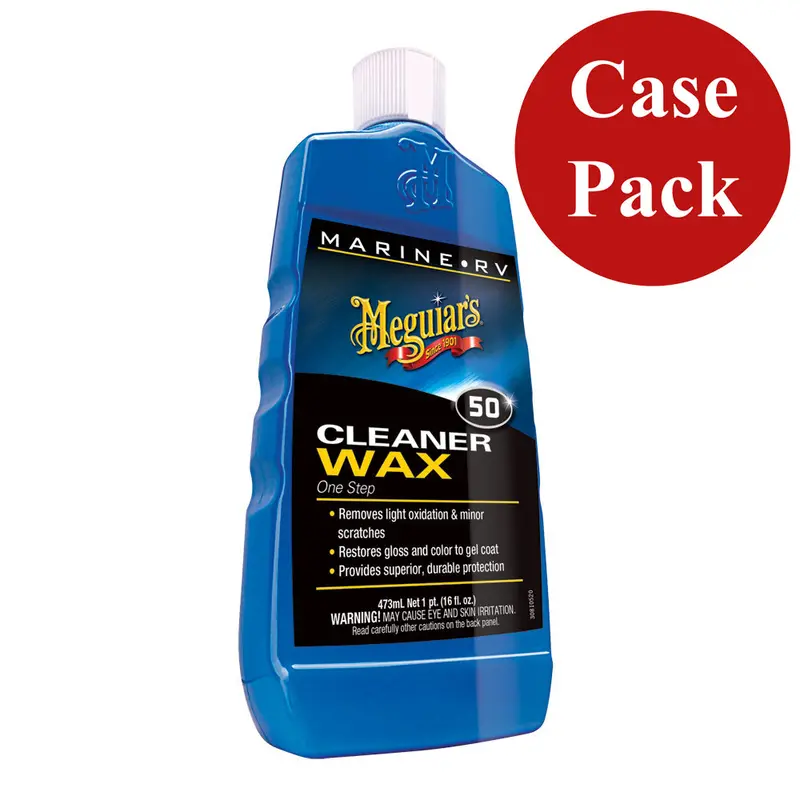 Meguiars Boat/Rv Cleaner Wax - 16 Oz - *Case Of 6* [M5016case] 1