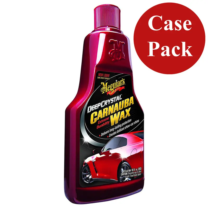 Meguiars Deep Crystal Carnauba Wax - 16Oz *Case Of 6* [A2216case] 1